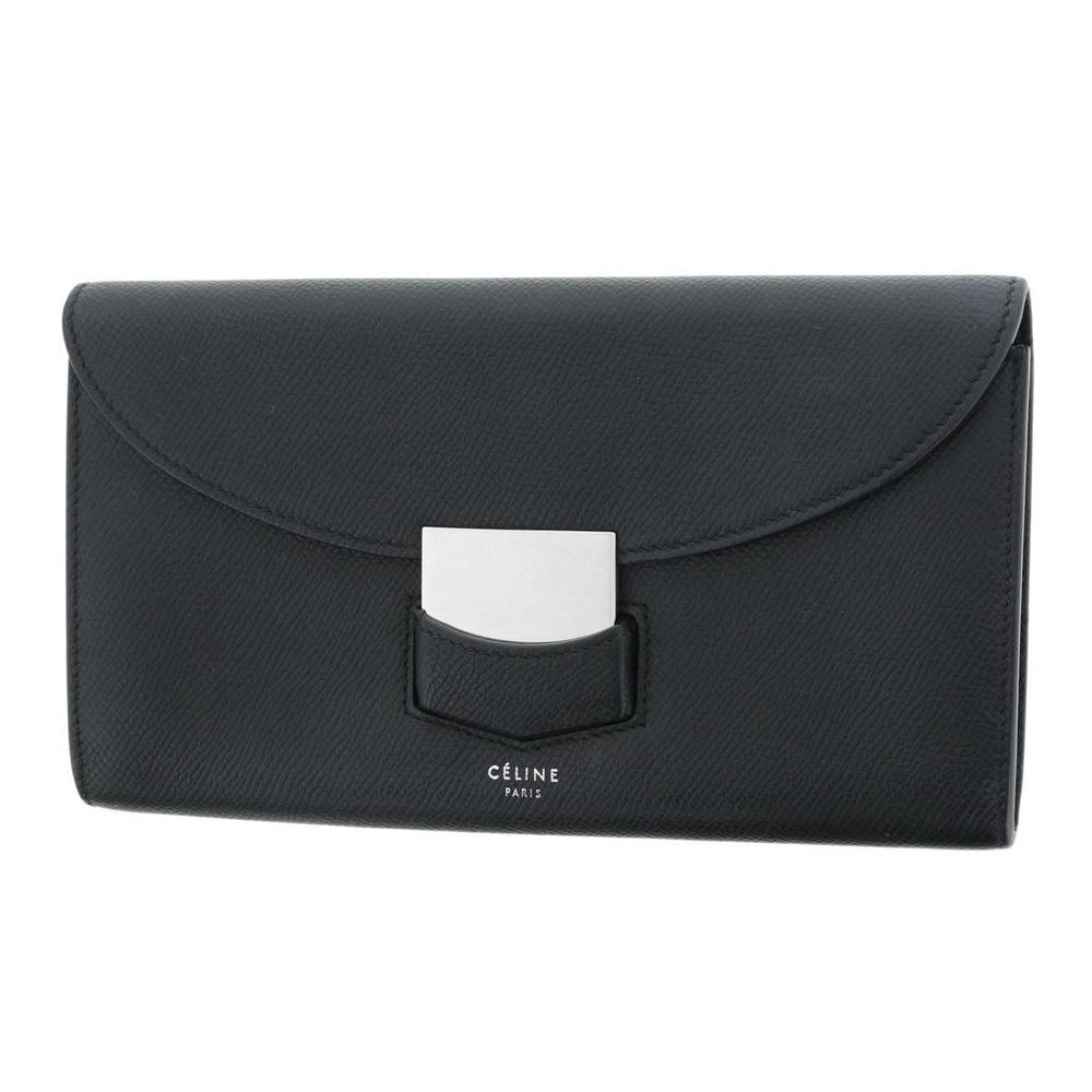 Celine Trotter Large Flap Multi Function Wallet L… - image 2